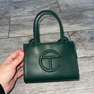 Telfar Small Shopping Bag - Dark Olive